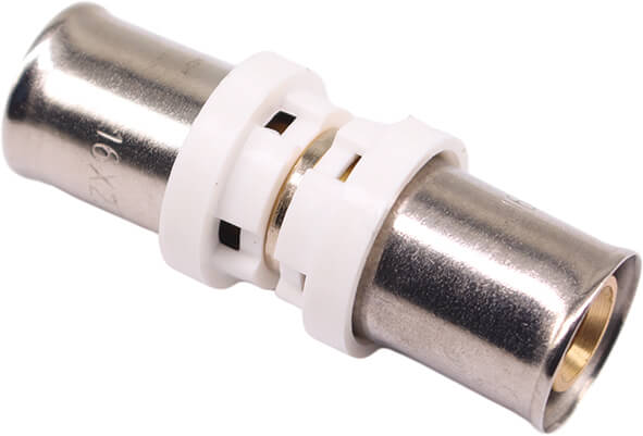 Raccord droit à sertir 